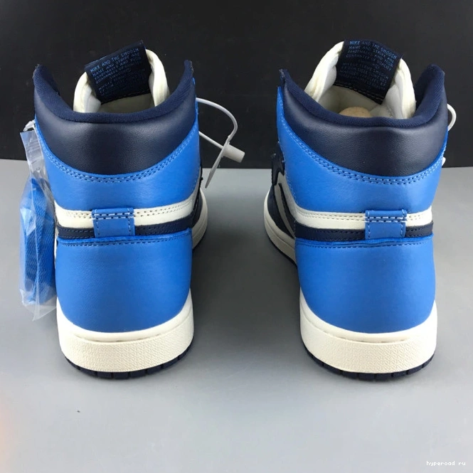 Jordan High 1 555088-140 Air Obsidian Retro OG 0911